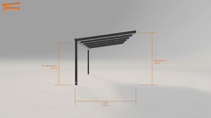 #DE Schweng Pultdachcarport S400 (ID bk72yr) #MTG
