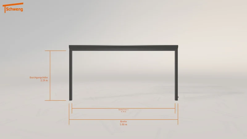 #DE Schweng Pultdachcarport S400 (ID zb4m8d) #MTG