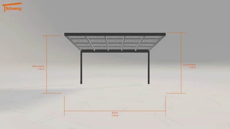 #DE Schweng Pultdachcarport S400 (ID 9w588g) #MTG