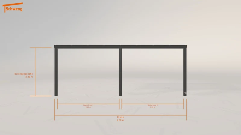 #DE Schweng Terrassenüberdachung S350 (ID jjzw5w)