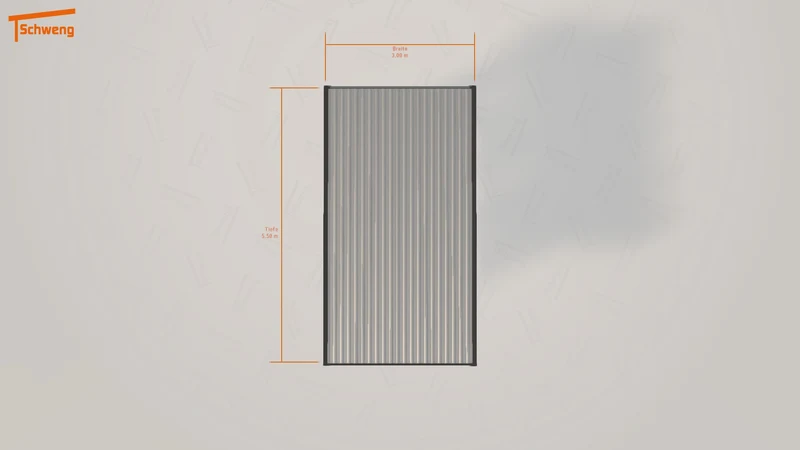 #DE Schweng Flachdachcarport C600+ (ID yg85pv)