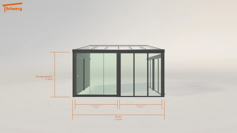 #DE Schweng Terrassenüberdachung S400 (ID yg8p58)