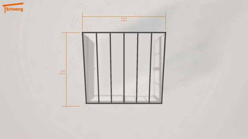 #DE Schweng Terrassenüberdachung S400 (ID yg8p58)