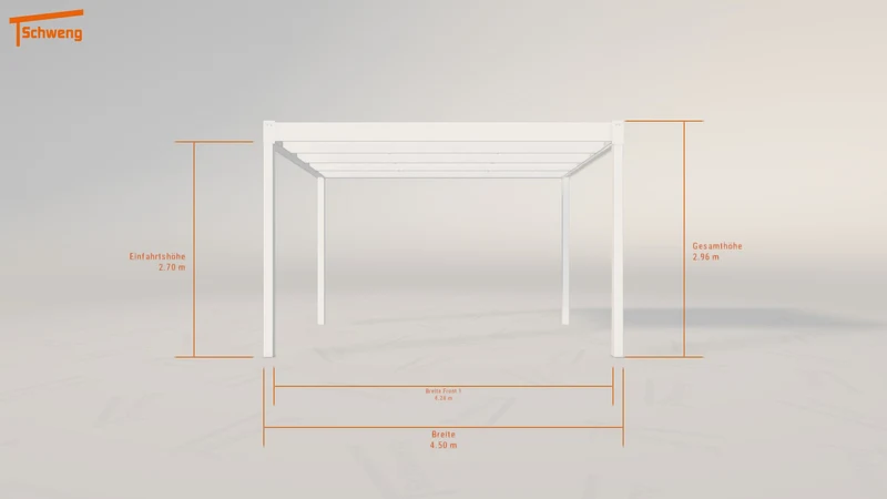 #DE Schweng Flachdachcarport C600 (ID 9wnmqy) #MTG