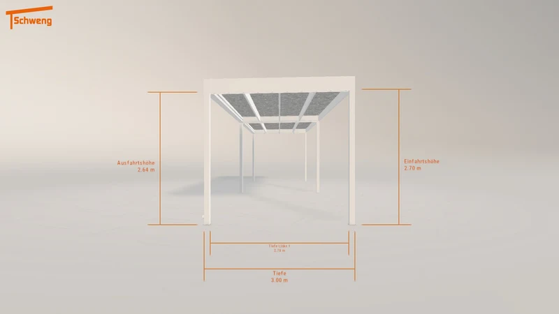 #DE Schweng Flachdachcarport C600 (ID pb8knv) #MTG