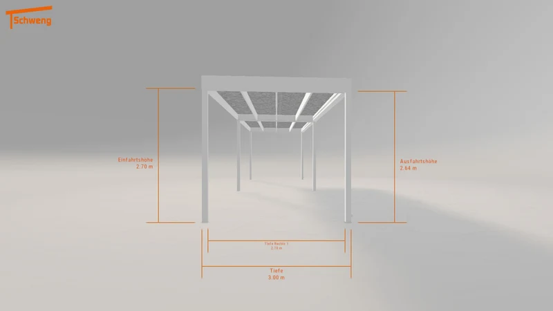 #DE Schweng Flachdachcarport C600 (ID pb8knv) #MTG