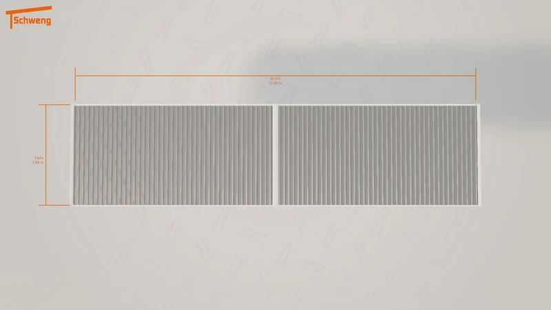#DE Schweng Flachdachcarport C600 (ID pb8knv) #MTG