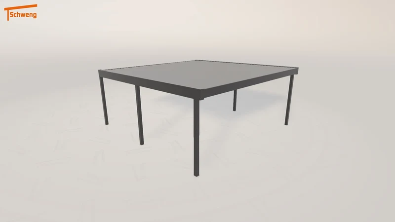 #DE Schweng Flachdachcarport C600 (ID zbjn7d) #MTG