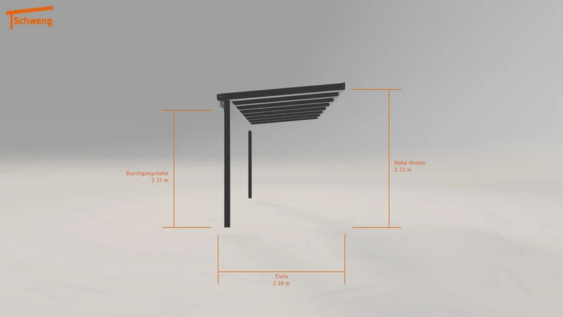 #DE Schweng Pultdachcarport S350 (ID n57j37) #MTG