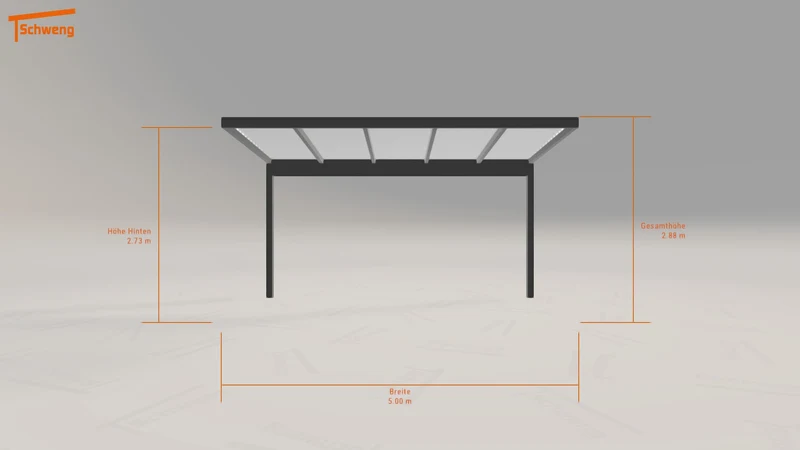 #DE Schweng Pultdachcarport S350 (ID bk9n8r) #MTG