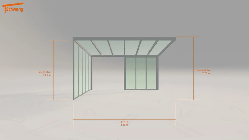 #AT Schweng Terrassenüberdachung S350 (ID v45xgq)