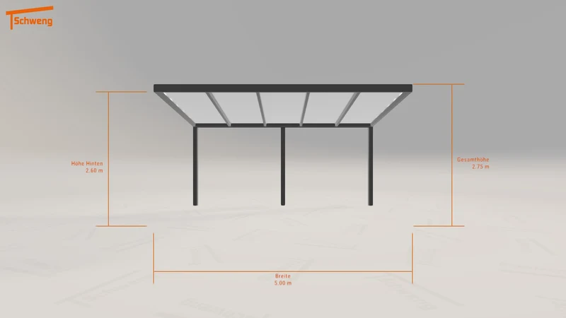#DE Schweng Pultdachcarport S350 (ID yg8bz4) #MTG