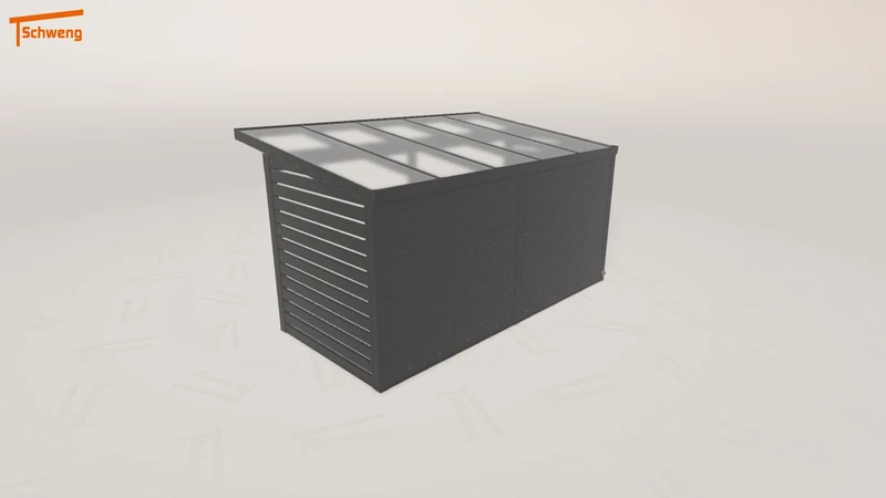 #DE Schweng Pultdachcarport S400 (ID qdj59v)