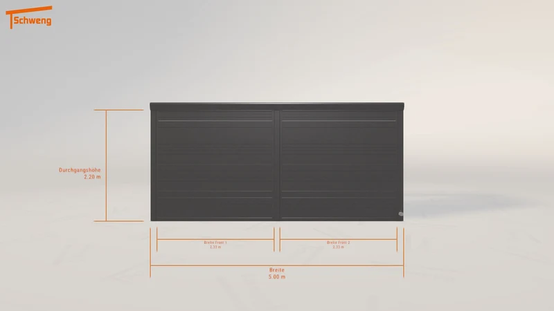 #DE Schweng Pultdachcarport S400 (ID qdj59v)