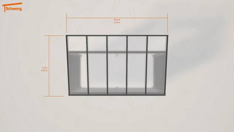 #DE Schweng Pultdachcarport S400 (ID qdj59v)