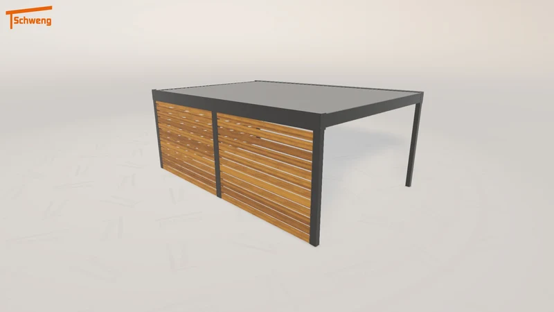 #DE Schweng Flachdachcarport C600 (ID 9wnzyq) #MTG