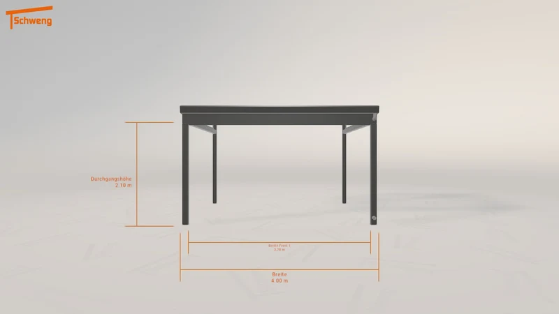 #DE Schweng Terrassenüberdachung S400 (ID g78pp2)