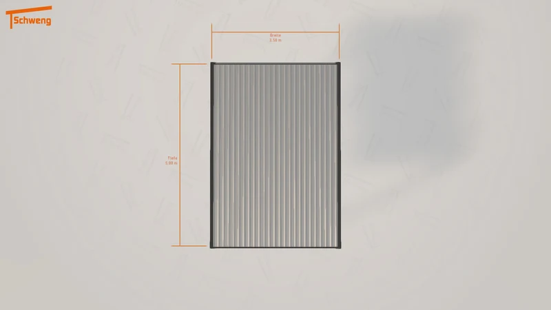 #DE Schweng Flachdachcarport C600 (ID jjzy9n) #MTG