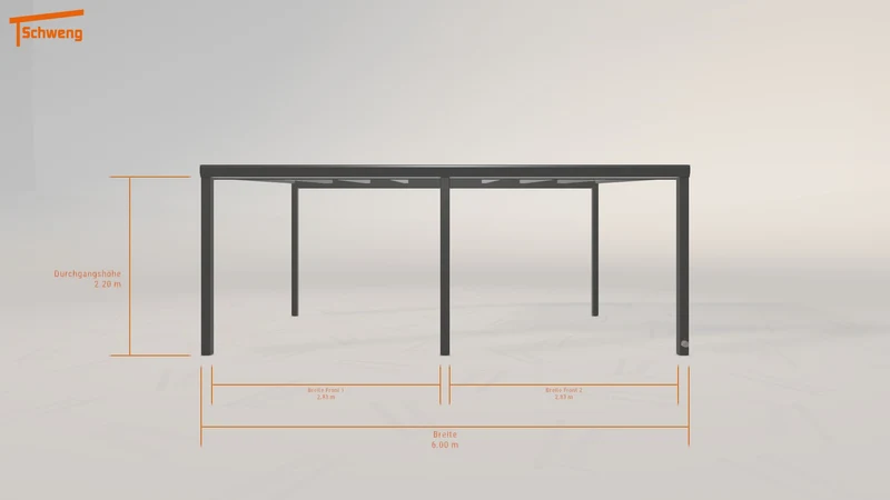 #DE Schweng Terrassenüberdachung S400 (ID qdjmnv)