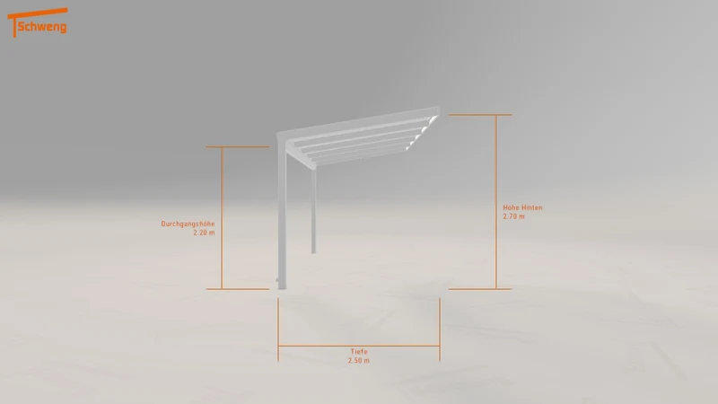 #AT Schweng Terrassenüberdachung S350 (ID 42zg2y)