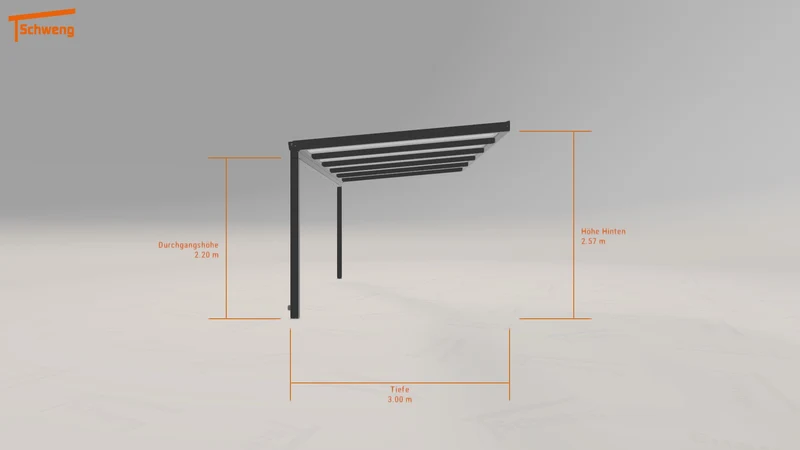 #DE Schweng Terrassenüberdachung S350 (ID pb8dk8)