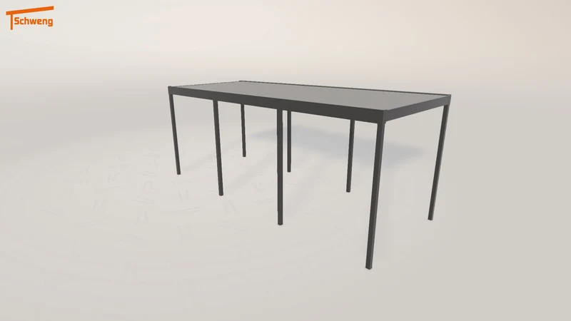 #DE Schweng Flachdachcarport C600+ (ID n57nj3) #MTG