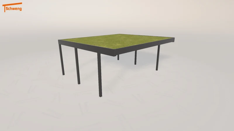 #DE Schweng Flachdachcarport C600+ (ID v45pkp) #MTG