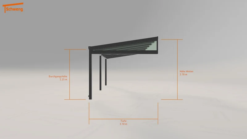 #DE Schweng Terrassenüberdachung S400 (ID 2qjzvg)