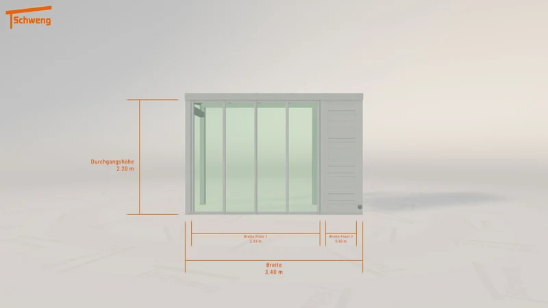 #AT Schweng Terrassenüberdachung S350 (ID k29qbz)