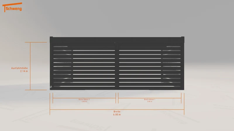 #DE Schweng Flachdachcarport C600 (ID 2qjw4w)