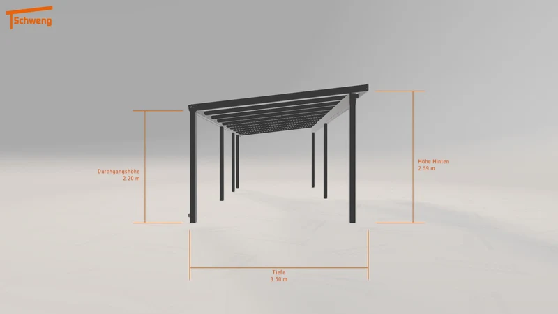 #DE Schweng Terrassenüberdachung S350 (ID 5mnnrz)