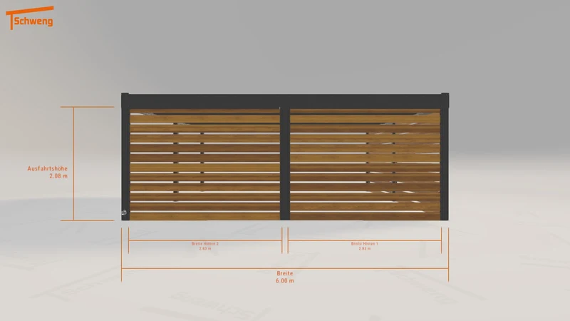 #DE Schweng Flachdachcarport C600 (ID zbj3b4) #MTG
