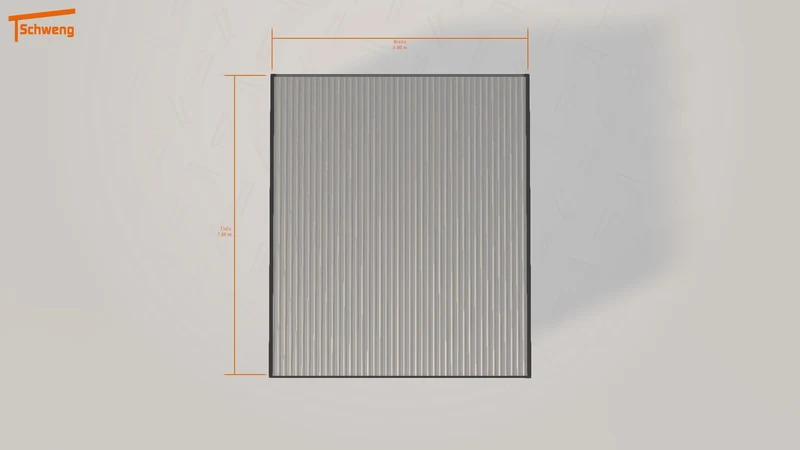 #DE Schweng Flachdachcarport C600+ (ID w37j5g) #MTG