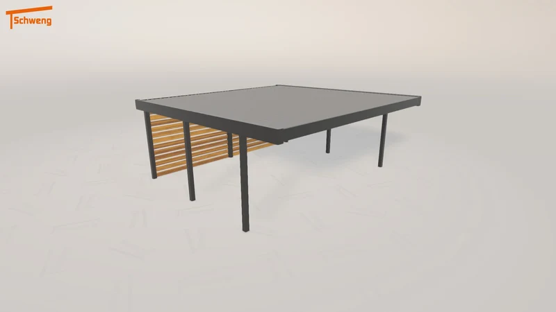 #DE Schweng Flachdachcarport C600 (ID 5mnryz) #MTG