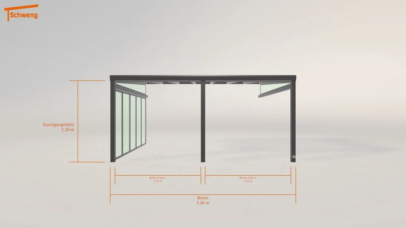 #DE Schweng Terrassenüberdachung S400 (ID yg8mrp)