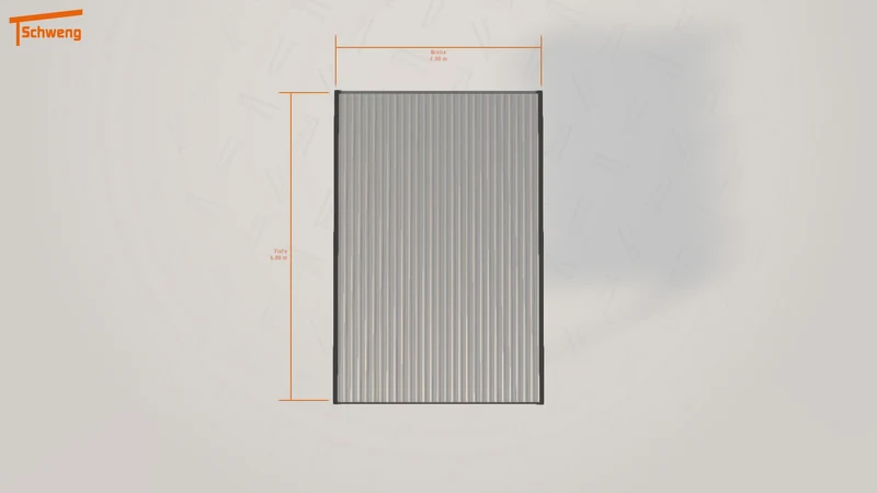#CH Schweng Flachdachcarport C600 (ID n57434)