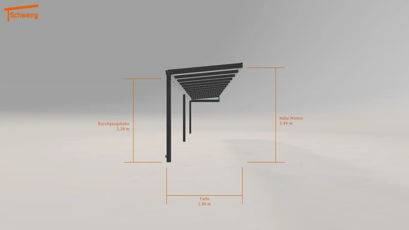 #DE Schweng Terrassenüberdachung S350 (ID 85d7d2)
