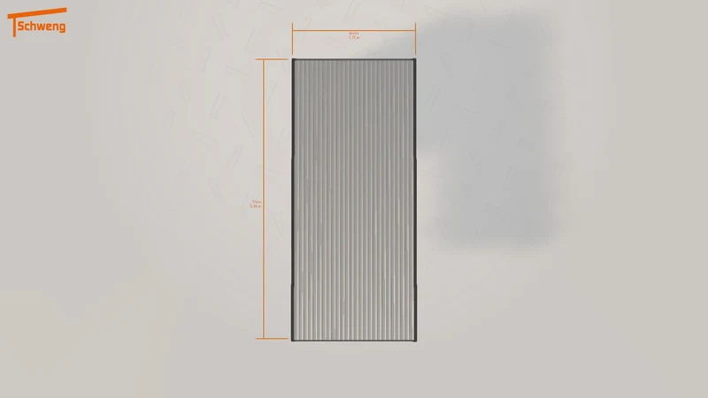 #DE Schweng Flachdachcarport C600 (ID x7xqp3)