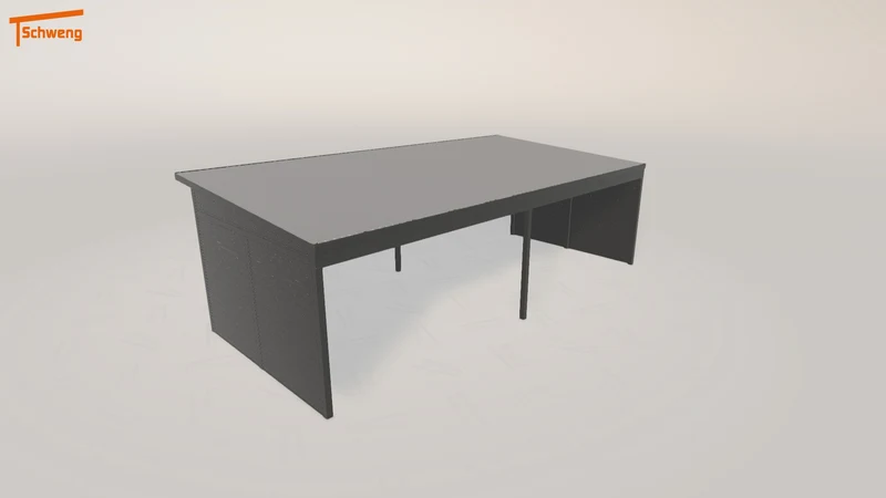 #DE Schweng Pultdachcarport S400 (ID 2qjvyv)