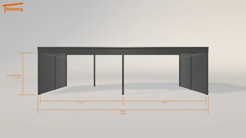#DE Schweng Pultdachcarport S400 (ID 2qjvyv)