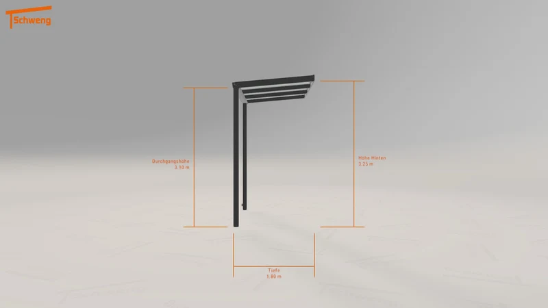 #DE Schweng Terrassenüberdachung S350 (ID 42zy72)