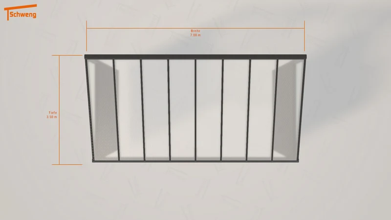 #DE Schweng Terrassenüberdachung S400 (ID x7xg9j)