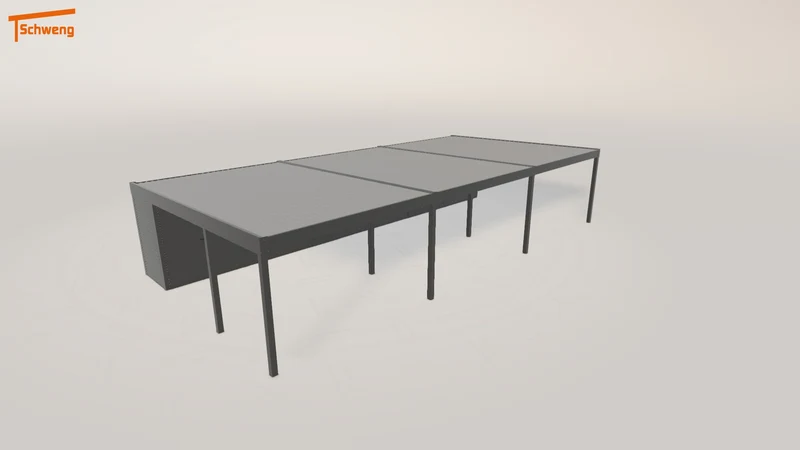 #DE Schweng Flachdachcarport C600+ (ID v45nz7) #MTG