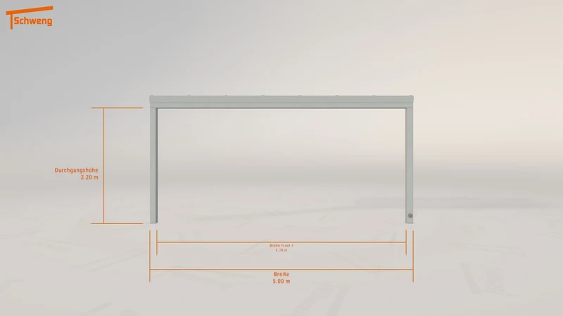 #DE Schweng Terrassenüberdachung S350 (ID 9wnp23)