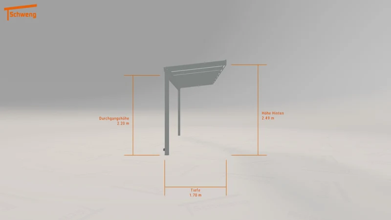 #DE Schweng Terrassenüberdachung S350 (ID 9wnp23)