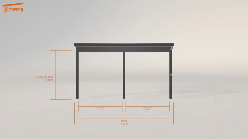 #DE Schweng Terrassenüberdachung S400 (ID jjz9xn)