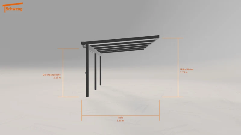 #DE Schweng Terrassenüberdachung S400 (ID jjz9xn)