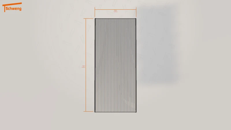 #DE Schweng Flachdachcarport C600 (ID 9wnbng)