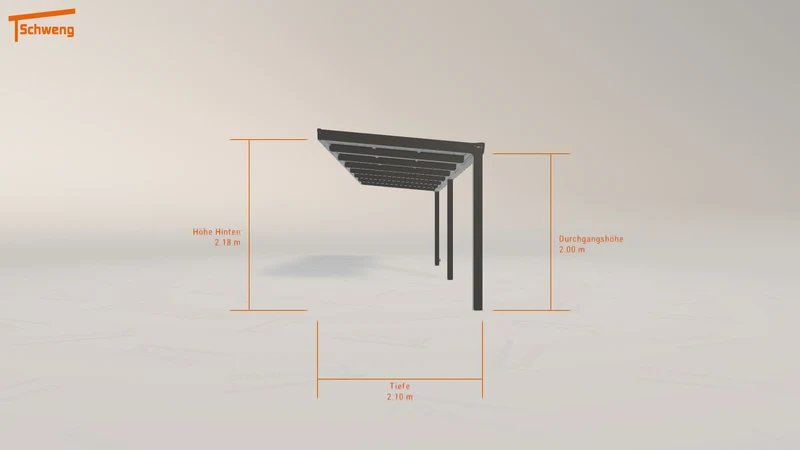 #DE Schweng Pultdachcarport S400 (ID qdjm9p) #MTG