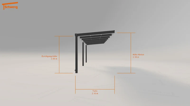 #DE Schweng Pultdachcarport S400 (ID qdjm9p) #MTG